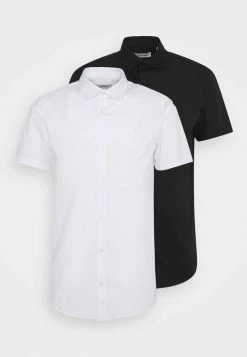 Jack & Jones JJJOE PLAIN 2 PACK - Shirt - White