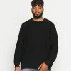 Jack & Jones JJEAARON CREW NECK - Jumper - Black