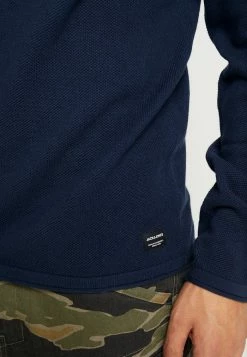 Jack & Jones JJEHILL CREW NECK - Jumper - Ensign Blue/navy Blazer -Jack & Jones Shop 6ef795bffba34b27bdbe0985f48e74de