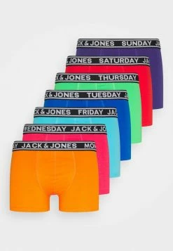 Jack & Jones JACWEEKDAY TRUNKS 7 PACK - Pants - Persimmon Orange/victoria Blue/diva Pink/acid Green/blue Fish/firey Red/deep Wisteria -Jack & Jones Shop 6f1381be6eb943fc95b0c891fa61ea86