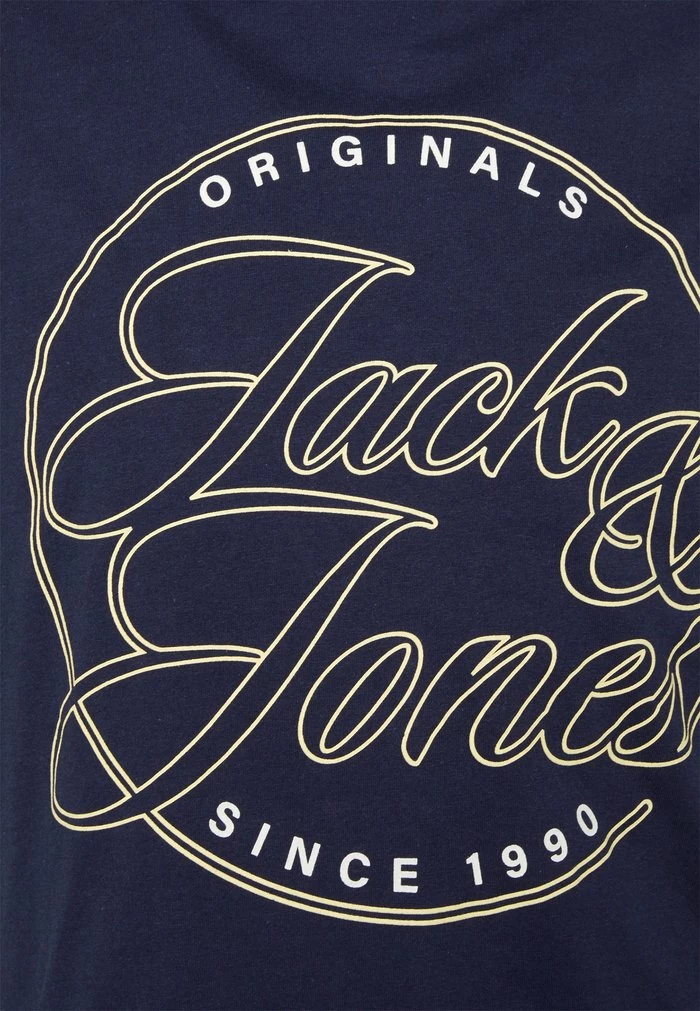 Jack & Jones JORTRUCE TEE CREW NECK - Print T-shirt - Navy Blazer 5 Jack & Jones JORTRUCE TEE CREW NECK - Print T-shirt - Navy Blazer - Image 5