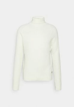 Jack & Jones JJPANNEL ROLL NECK - Jumper - Cloud Dancer -Jack & Jones Shop 6f6e304fa12240d890dc4c0c4ad29e3f