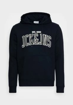 Jack & Jones JJCEMB HOOD - Sweatshirt - Navy Blazer