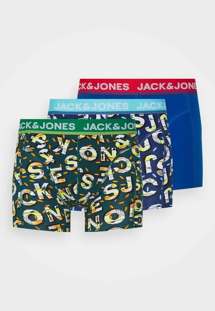 Jack & Jones JACMAUI LOGO TRUNKS 3 PACK - Pants - Classic Blue 6 Jack & Jones JACMAUI LOGO TRUNKS 3 PACK - Pants - Classic Blue - Image 6