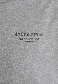 Jack & Jones HOOD NOOS - Summer Jacket - Light Grey Melange -Jack & Jones Shop 6fe987d113024182ab64e59dd4563b58