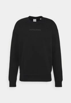 Jack & Jones JCOMARCO CREW NECK - Sweatshirt - Black