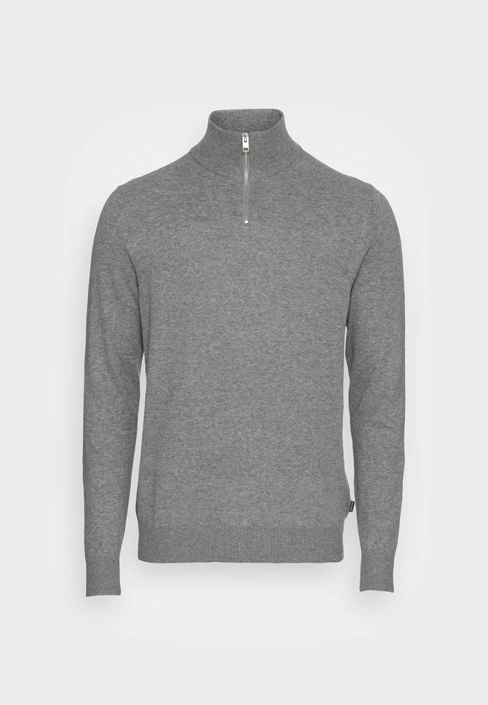Jack & Jones Jumper - Grey Melange 4 Jack & Jones Jumper - Grey Melange - Image 4