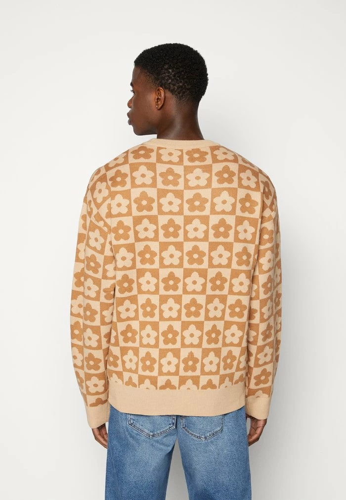 Jack & Jones JORDAISY CREW NECK - Jumper - Woodsmoke 3 Jack & Jones JORDAISY CREW NECK - Jumper - Woodsmoke - Image 3