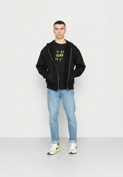Alternative view of Jack & Jones JORANSWER TEE CREW NECK UNISEX - Print T-shirt - Black