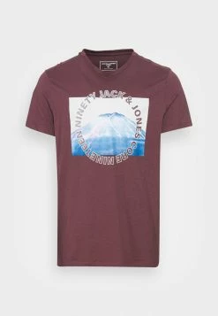 Jack & Jones JCOBOOSTER TEE CREW NECK - Print T-shirt - Catawba Grape -Jack & Jones Shop 70a8cee5e58f4e4aaff0a6496a717e04
