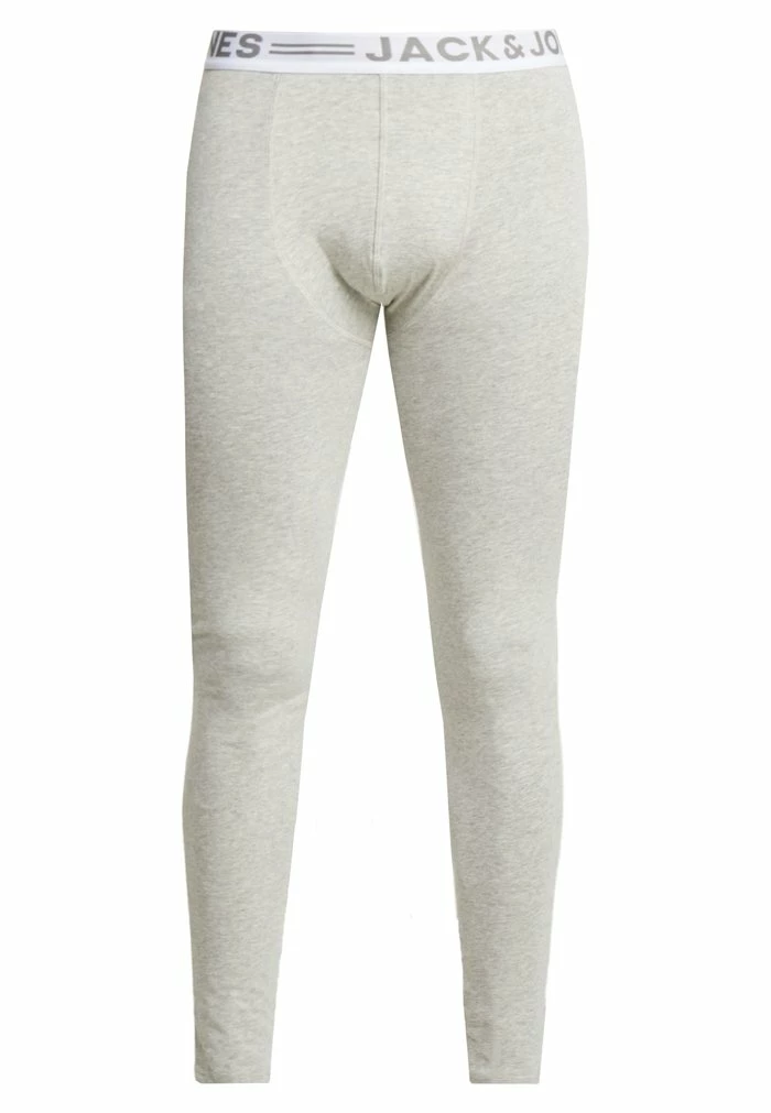 Jack & Jones JACSOLID LONG JOHN - Base Layer - Light Grey Melange 4 Jack & Jones JACSOLID LONG JOHN - Base Layer - Light Grey Melange - Image 4