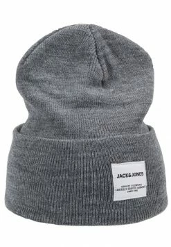 Jack & Jones JACLONG BEANIE - Beanie - Grey -Jack & Jones Shop 70c800730ba844cf9fda89a1a1322122