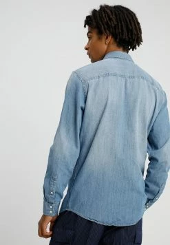 Jack & Jones JJESHERIDAN L/S NOOS - Shirt - Medium Blue Denim -Jack & Jones Shop 716c8847d6a947db82813819d42732ef