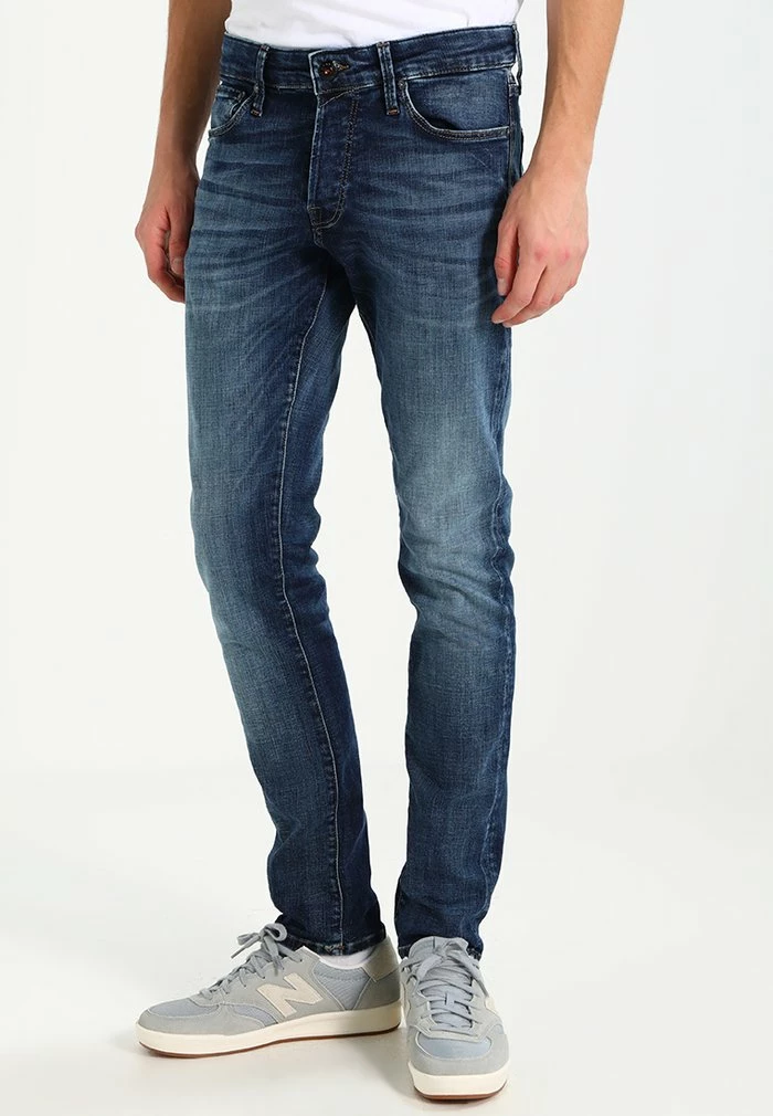 Jack & Jones JJIGLENN JJICON - Slim Fit Jeans - Blue Denim 1 Jack & Jones JJIGLENN JJICON - Slim Fit Jeans - Blue Denim