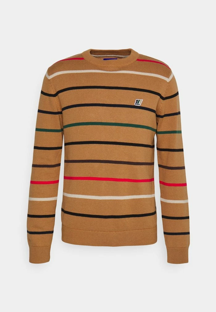 Jack & Jones JORMARCO CREW NECK - Jumper - Tigers Eye Multicolor 4 Jack & Jones JORMARCO CREW NECK - Jumper - Tigers Eye Multicolor - Image 4