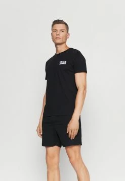 Jack & Jones JACLOUNGE SHORT SET - Pyjama Set - Black