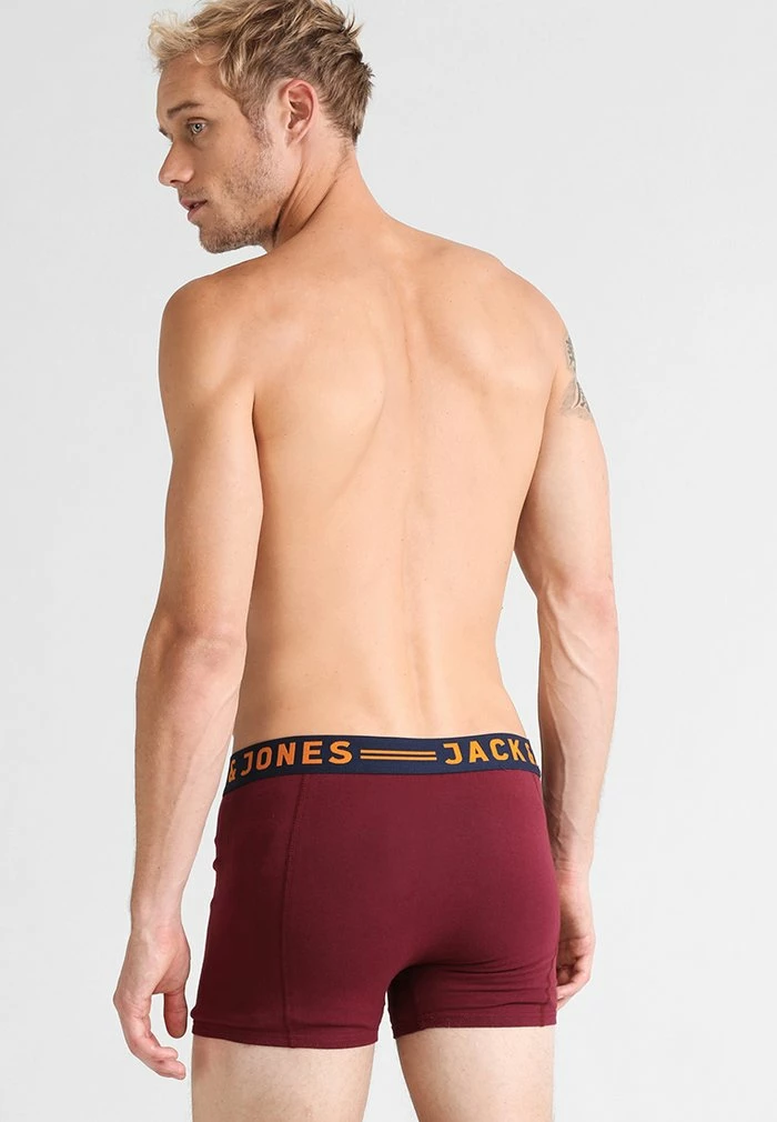 Jack & Jones JACLICHFIELD 3 PACK - Pants - Burgundy 2 Jack & Jones JACLICHFIELD 3 PACK - Pants - Burgundy - Image 2