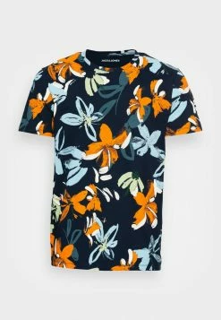 Jack & Jones JORFLOWERPOWER AOP - Print T-shirt - Navy -Jack & Jones Shop 731ebc46afb54470b25239b7b076e970