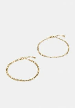 Jack & Jones JACLARIO BRACELET UNISEX 2 PACK - Bracelet - Gold-coloured