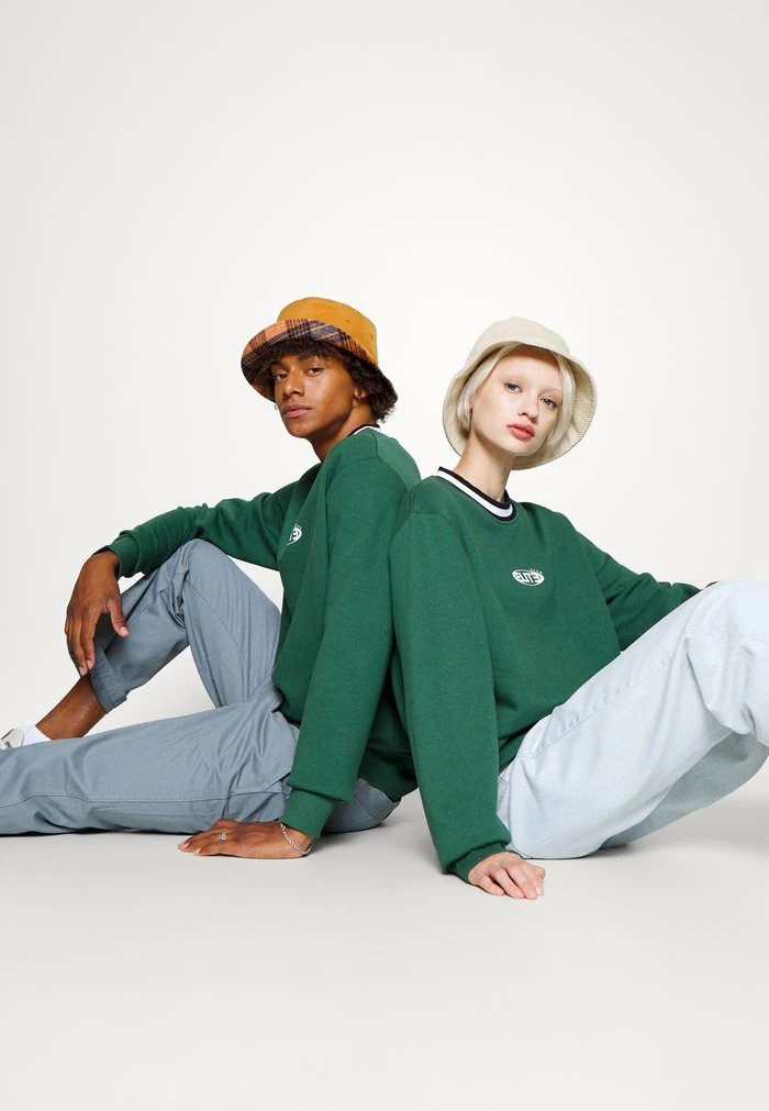 Jack & Jones JORELITE CREW NECK UNISEX - Sweatshirt - Dark Green 4 Jack & Jones JORELITE CREW NECK UNISEX - Sweatshirt - Dark Green - Image 4