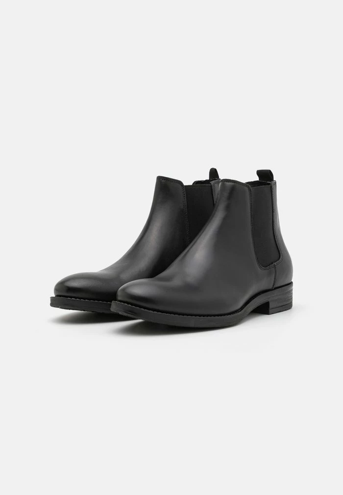 Jack & Jones JFWARGO LEATHER CHELSEA LN - Classic Ankle Boots - Anthracite 2 Jack & Jones JFWARGO LEATHER CHELSEA LN - Classic Ankle Boots - Anthracite - Image 2