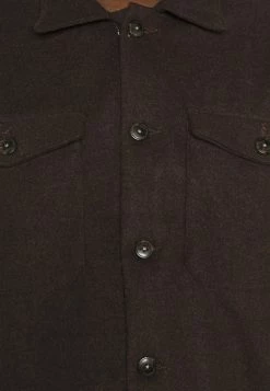Jack & Jones JOROLLIE OVERSHIRT - Shirt - Seal Brown -Jack & Jones Shop 747928cdf77d49a0bb5f89ff58565b19