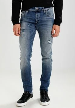 Jack & Jones JJIGLENN JJORIGINAL JOS - Slim Fit Jeans - Blue Denim