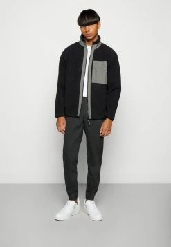 Jack & Jones JPSTGORDON JJDAVE 2 PACK - Chinos - Black/rosin
