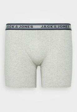Jack & Jones JACOLIVER TRUNKS 5 PACK - Pants - Dark Grey Melange -Jack & Jones Shop 74ef08a7d67d4d05bdf231840c331dd0