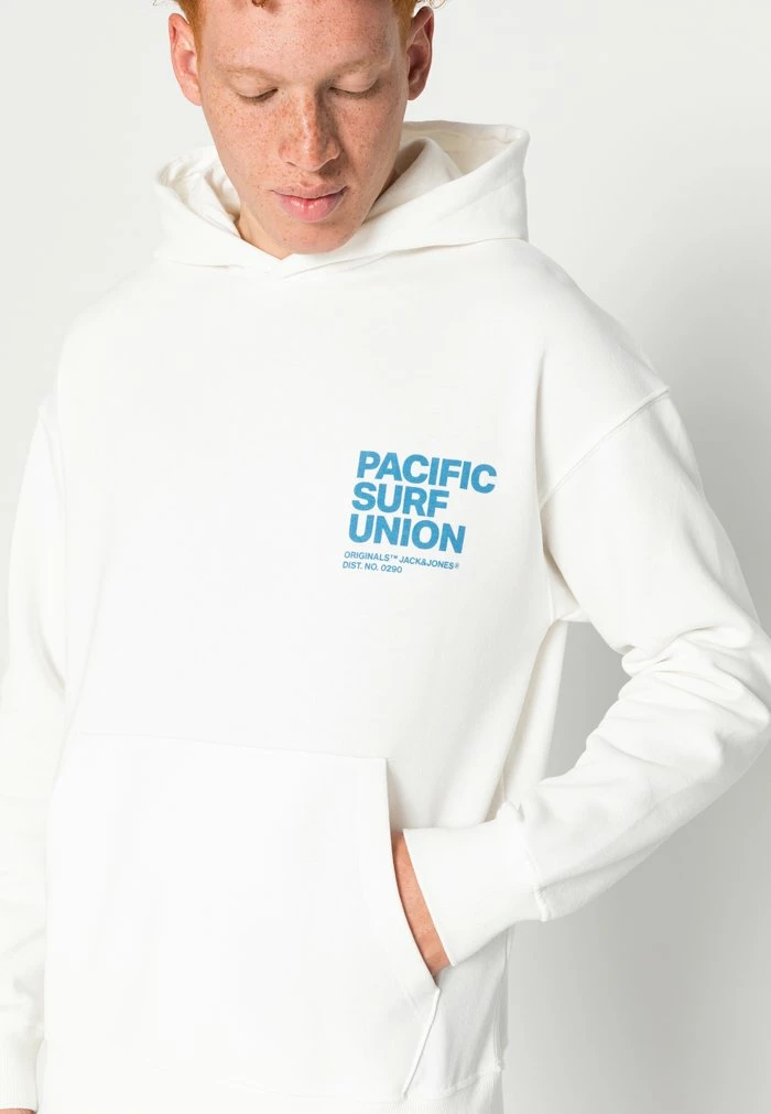 Jack & Jones JORPACIFIC HOOD UNISEX - Sweatshirt - Cloud Dancer 5 Jack & Jones JORPACIFIC HOOD UNISEX - Sweatshirt - Cloud Dancer - Image 5