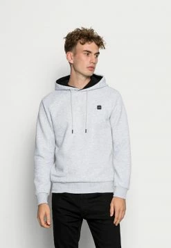 Jack & Jones JCOPOWER HOOD - Sweatshirt - Light Grey Melange