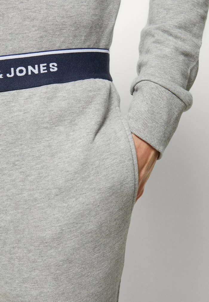 Jack & Jones JACLOUNGE - Pyjamas - Light Grey Melange 9 Jack & Jones JACLOUNGE - Pyjamas - Light Grey Melange - Image 9