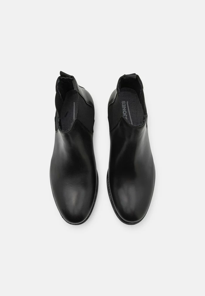 Jack & Jones JFWARGO LEATHER CHELSEA LN - Classic Ankle Boots - Anthracite 4 Jack & Jones JFWARGO LEATHER CHELSEA LN - Classic Ankle Boots - Anthracite - Image 4