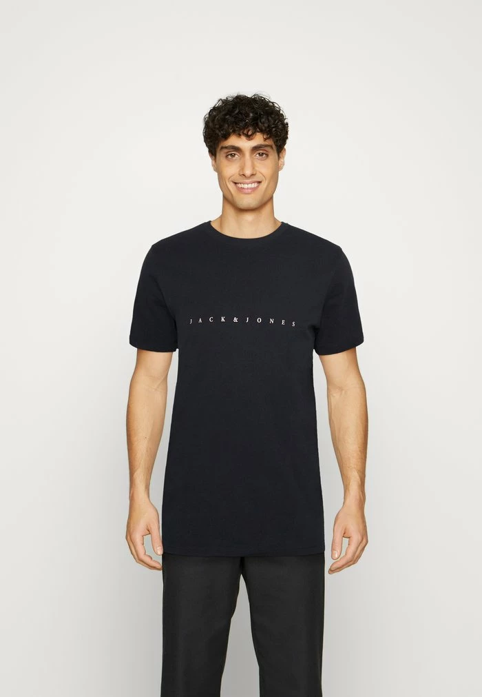 Jack & Jones JJFONT TEE 3 PACK - Print T-shirt - Fungi 5 Jack & Jones JJFONT TEE 3 PACK - Print T-shirt - Fungi - Image 5