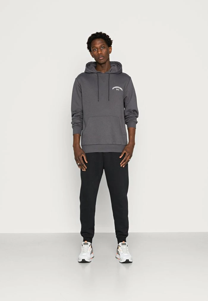 Jack & Jones JORTURBO HOOD UNISEX - Hoodie - Asphalt 2 Jack & Jones JORTURBO HOOD UNISEX - Hoodie - Asphalt - Image 2