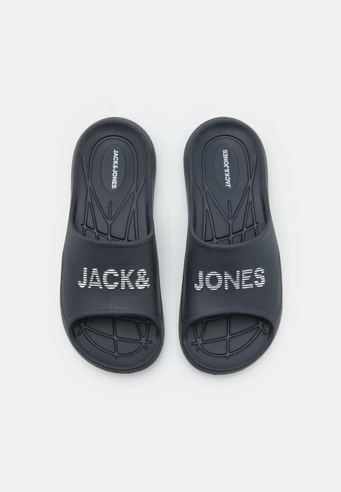 Jack & Jones JFWGARRIX MOULDED SLIDER - Pool Slides - Anthracite 4 Jack & Jones JFWGARRIX MOULDED SLIDER - Pool Slides - Anthracite - Image 4