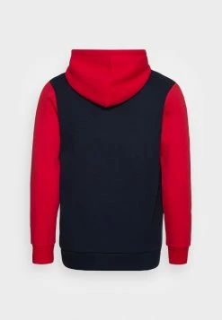 Alternative view of Jack & Jones JJELOGO BLOCKING HOOD 2 PACK - Sweatshirt - Tango Red/navy Blazer