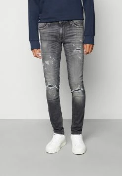 Jack & Jones JJILIAM JJSEAL - Jeans Skinny Fit - Black Denim
