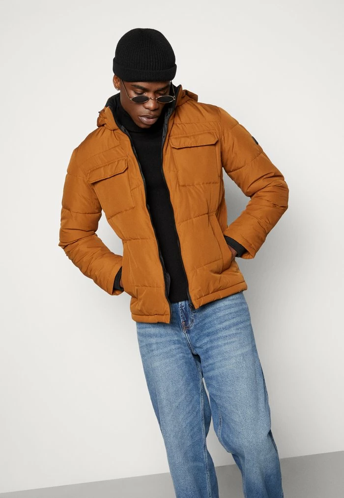 Jack & Jones JJBRADY PUFFER - Winter Jacket - Rubber 5 Jack & Jones JJBRADY PUFFER - Winter Jacket - Rubber - Image 5