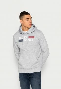 Jack & Jones JJECORP HOOD 2 PACK - Hoodie - Light Grey Melange/black 9 Jack & Jones JJECORP HOOD 2 PACK - Hoodie - Light Grey Melange/black -Jack & Jones Shop 7b265ab341b241819f4b853e65c18b9c