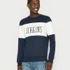 Jack & Jones JJCEMB CREW NECK - Sweatshirt - Navy Blazer