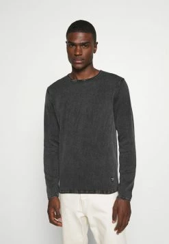 Jack & Jones JJELEO CREW NECK - Jumper - Caviar