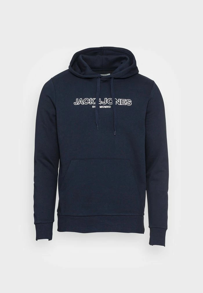 Jack & Jones JJBANK - Hoodie - Navy Blazer 4 Jack & Jones JJBANK - Hoodie - Navy Blazer - Image 4