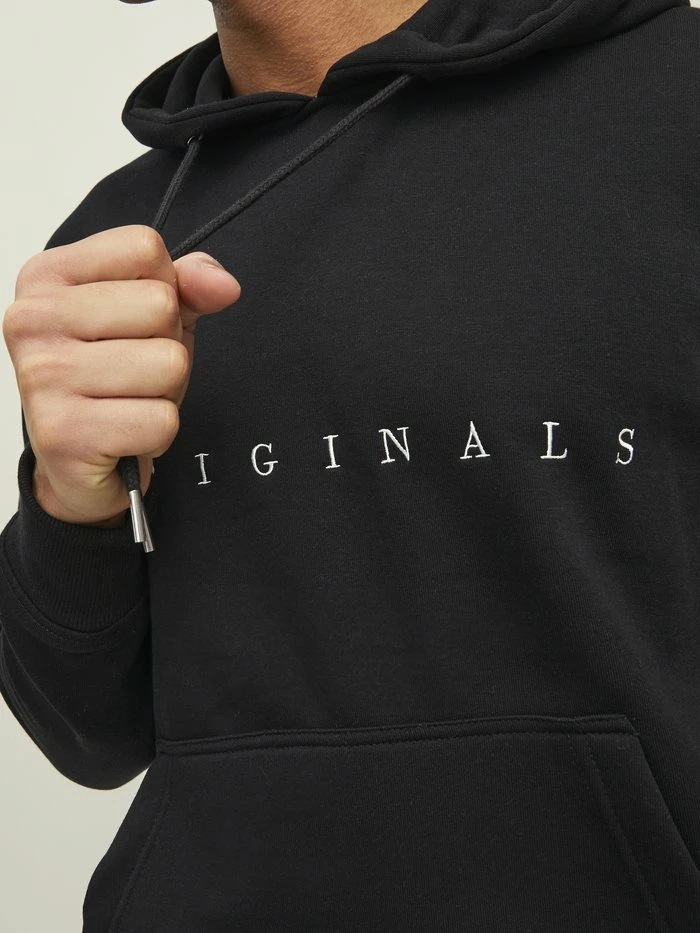 Jack & Jones JORCOPENHAGEN HOOD - Hoodie - Black 4 Jack & Jones JORCOPENHAGEN HOOD - Hoodie - Black - Image 4