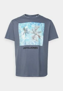 Jack & Jones JJBILLBOARD TEE - Print T-shirt - Grisaille