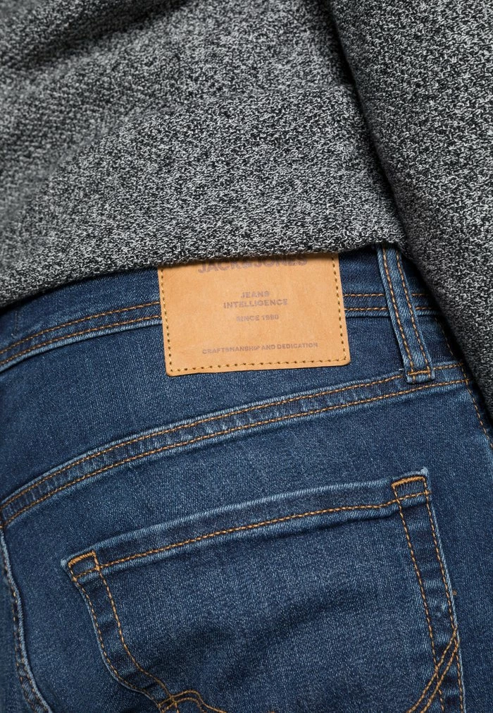 Jack & Jones JJIGLENN JJORIGINAL - Slim Fit Jeans - Blue Denim 5 Jack & Jones JJIGLENN JJORIGINAL - Slim Fit Jeans - Blue Denim - Image 5