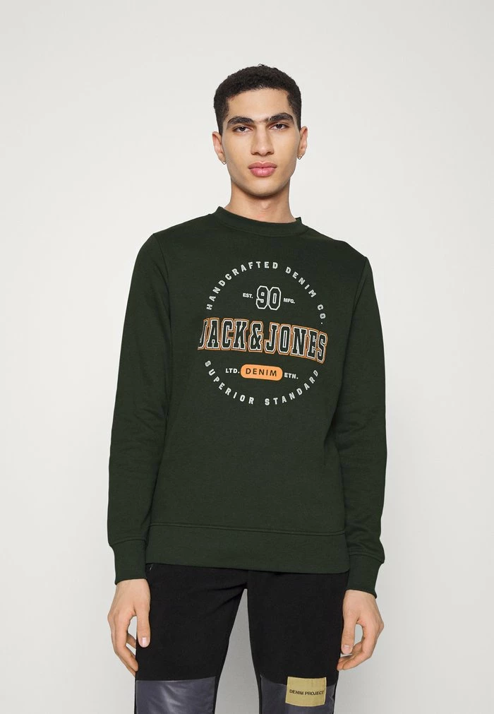 Jack & Jones JJSTAMP CREW NECK - Sweatshirt - Rosin 1 Jack & Jones JJSTAMP CREW NECK - Sweatshirt - Rosin