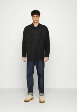 Alternative view of Jack & Jones JOROLLIE OVERSHIRT - Light Jacket - Black Mélange