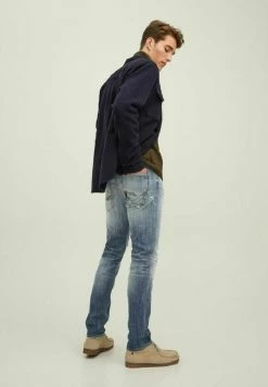 Alternative view of Jack & Jones Slim Fit Jeans - Blue Denim
