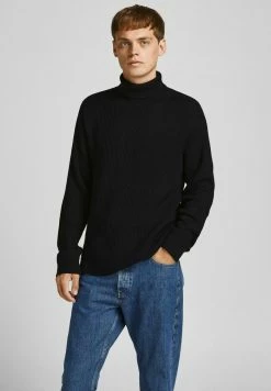 Jack & Jones JJPANNEL ROLL NECK - Jumper - Schwarz